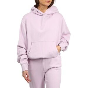 BRUNETTE THE LABEL Best Friend Hoodie Soft Lavender LG XL hoodie Sweater